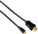 Hama HDMI/HDMI-micro Kabel 0,5 m High Speed ethernet