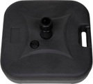 CoCon, COCON Beschwerer quadratisch für Sonnenschirm TR-004, Schwarz Zubehör