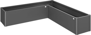 Biohort, Biohort - Hochbeet BELVEDERE MINI - Metall - dunkelgrau - 201/201/45 cm