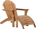 HAMPTONS Gartensessel + Hocker