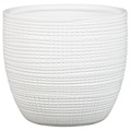Übertopf Corteza weiss Ø16cm