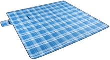 Miocar, Miocar Campingdecke blau kariert 200 x cm Picknickdecke