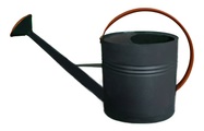 Naturel Metal, Naturel Metal Zink-Giesskanne oval schwarz + braun, 10 Liter Giesskanne
