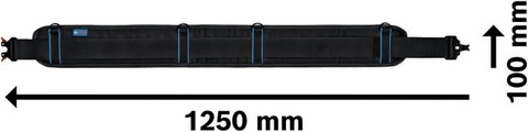 Bosch Professional, Bosch Professional Kit belt 108, GWT 2, GWT 4, 2x holder 1600A0265R Heimwerker, Handwerker Werkzeug-Gürteltasche