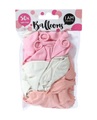 I am Creative, Luftballons, rosa/weiss, 50 S.