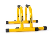 Lebert Fitness, Lebert Fitness - Parallettes Push Up Dip Stangen - Gelb
