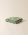 Esmée Fischgrät Decke, Grün Bettdecke für Babys
