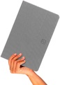Tucano Gala BookCase Samsung Galaxy Tab S8 Ultra Grau Tablet Tasche, modellspezifisch
