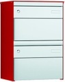 Stebler 2er Briefkasten S:13 RAL 3000/9006