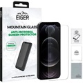 Eiger - iPhone 12 Pro Max Antimikrobielle Mountainglass+ Panzer Glas Display Schutzfolie Case Friendly (EGMSP00179)