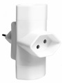 Mio Star Abzweigstecker 3xT13 - Weiss