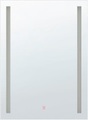Beliani Badspiegel mit LED-Beleuchtung rechteckig 60 x 80 cm MARTINET