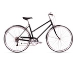 Siech Cycles City 8-Speed Citybike schwarz