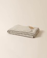 Esmée Fischgrät Decke, Taupe Bettdecke für Babys Grau
