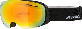 Alpina Granby HM Brille black matt/red 2019 Ski & Snowboardbrille