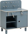 FLEXA Kinder-Werkbank DARK BLUE mit Sägerad aus Holz