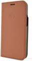 Mike Galeli - iPhone 12 Mini Echtleder Book Case Tasche Flip Cover Hand Made (MARCIP12_5.4-M14) - Beige