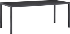 LOCARNO, 160 cm, Gestell Anthrazit, Platte Keramik Gartentisch