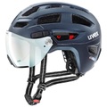 Uvex Finale visor vario Velohelm dunkelblau