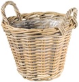 Jaco Pflanzentopf Rattan Korb rund, Farbe