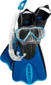 Cressi, Cressi Tauch- Schnorchelset blau