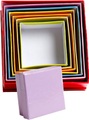 I AM CREATIVE Pappmaché Schachteln quadrat