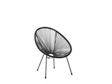 Beliani ACAPULCO II Rattanstuhl Kunststoff ø 70 cm
