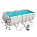 Bestway Pool - Stahlrohrbecken rechteckig 412 x 201 122 cm