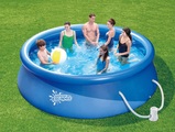 Summer Waves Fast Set Pool - Schwimmbecken, 366 x 91 cm