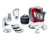 Bosch Haushalt, Bosch Haushalt MUM5/Serie 4 Küchenmaschine 1000 W Rot-Silber