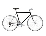 Siech Cycles, Siech Cycles Urban 16-Speed Citybike schwarz