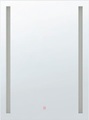 Beliani Badspiegel mit LED-Beleuchtung rechteckig 70 x 90 cm MARTINET