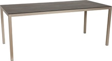 LOCARNO, 220 cm, Gestell Polar Silber, Platte Keramik Gartentisch