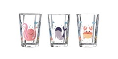 Wassergläser 3er Set AQUARIUS