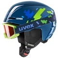 viti Kinder Skihelm + Brille
