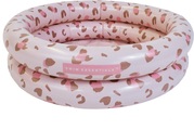 Swim Essentials Printed Baby Pool Old Pink Leopard 60 cm 2 rings