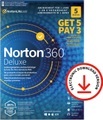 Norton Security 360 Deluxe with 50Gb 5 for 3 Devices - PC/Mac/Android/iOS ESD Digital (Esd)