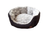 Nobby, Nobby Cacho oval dunkelgrau Gr. M, 55 x 50 21 cm Hundebett