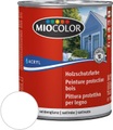 Miocolor Holzschutzfarbe Weiss 750 ml