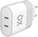 Xqisit 45325 Ladegerät für Mobilgeräte Weiß Indoor
