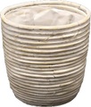Übertopf Rattan