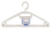 WENKO Kleiderbügel 6 Stk. weiss, 4 blau