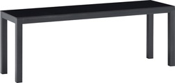 LOCARNO, 140 cm, Gestell Anthrazit, Platte Keramik Sitzbank