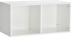 FLEXA, Flexa Shelfie 1 Regal mit mittiger Trennung auch zur Wandmontage geeignet