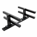 GladiatorFit Wandablage-Rack aus Stahl für Hanteln Wandablage-Rack