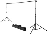 HAMA, Hama Foto-Hintergrundsystem für Studio und unterwegs; 158-295 cm; ausziehbar Hintergrundträger