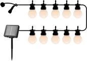 LED-Solarlichterkette Lucas Start-Set, gefrostet