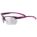 Uvex Sportstyle 802 Variomatic Small Sportbrille - Purple Pink Mat Smoke