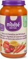 Mibébé Bio Babyfood Babygläschen Pasta mit Gemüse und Wildlachs