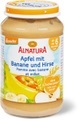 Alnatura Demeter Babygläschen mit Apfel, Banane und Hirse